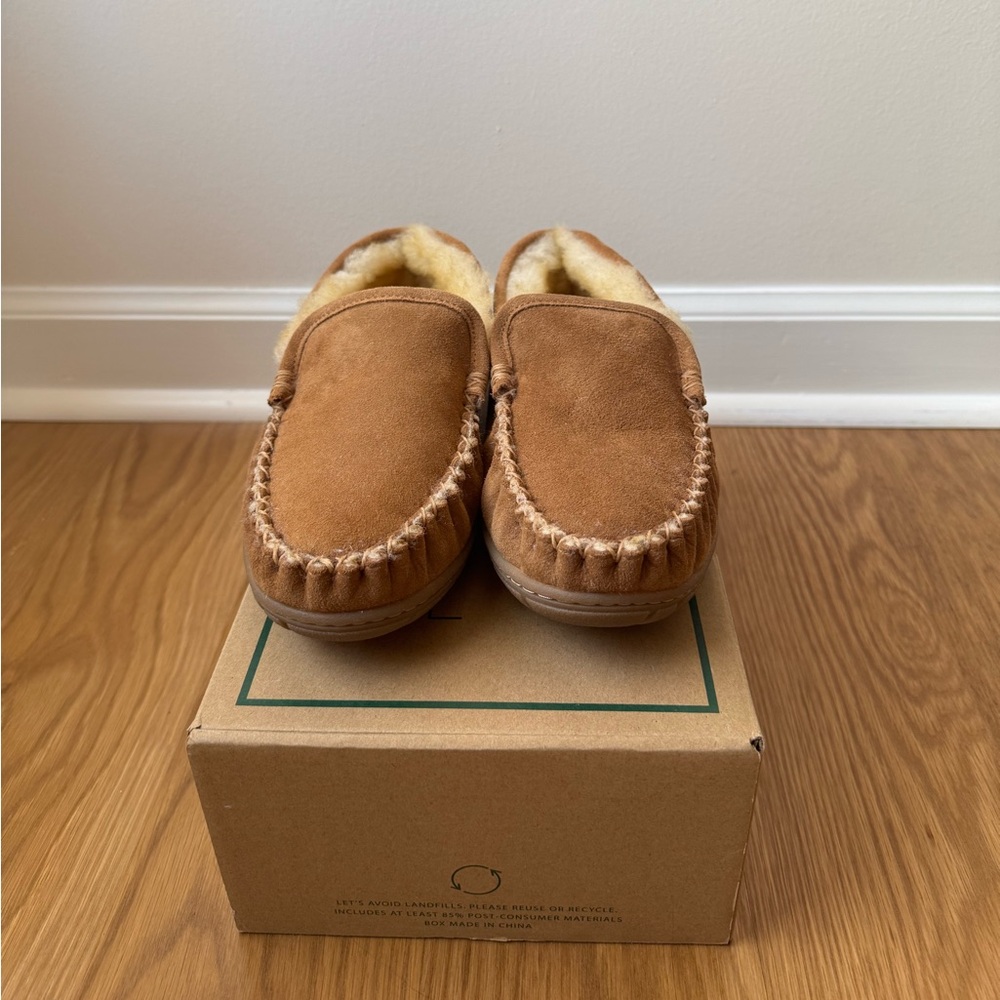 New in Box L.L. Bean Women's Wicked Good Slippers, Venetian, Brown, Size 8 - Picture 8 of 14